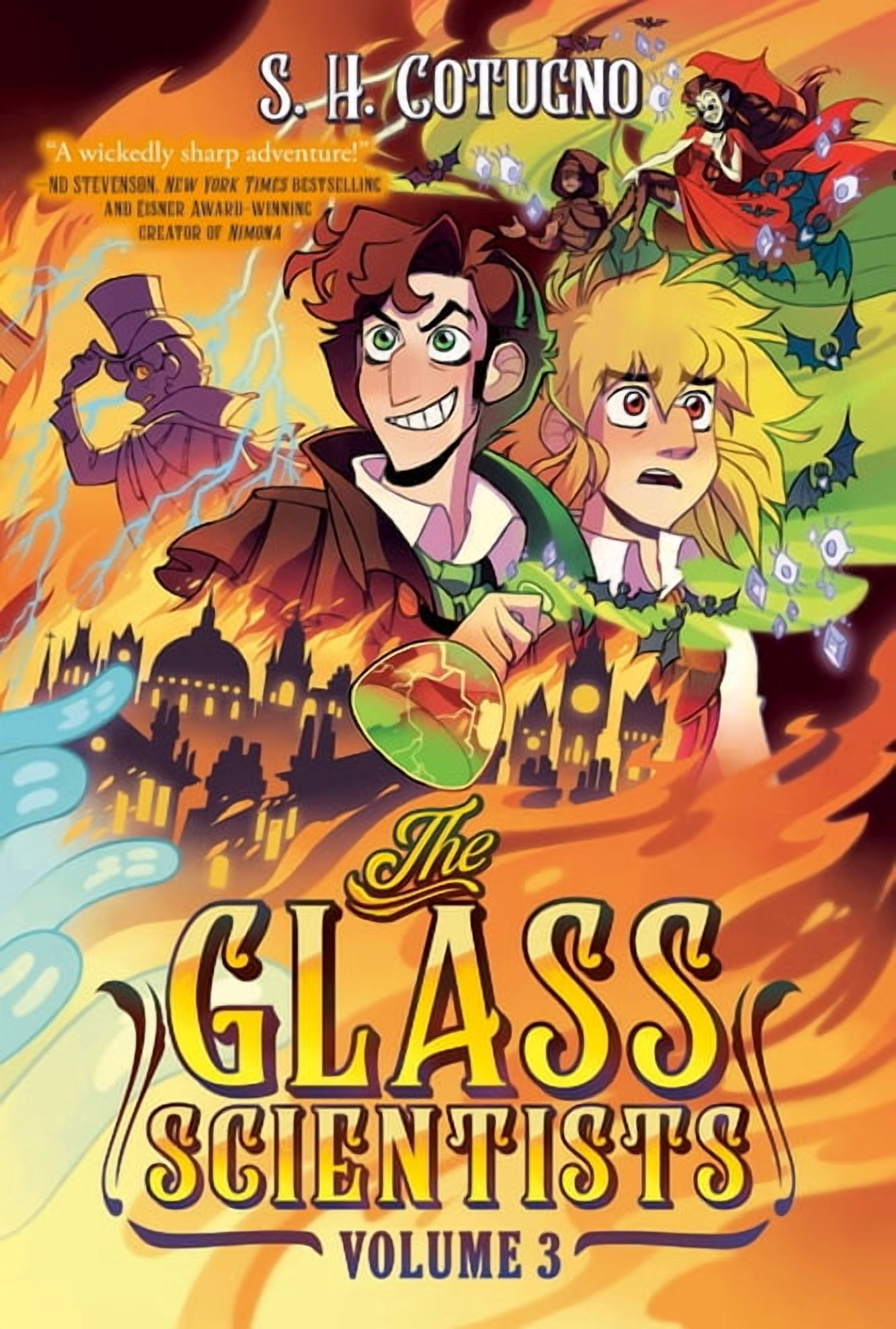 The Glass Scientists The Glass Scientists: Volume Three: A Graphic Novel, (Paperback)