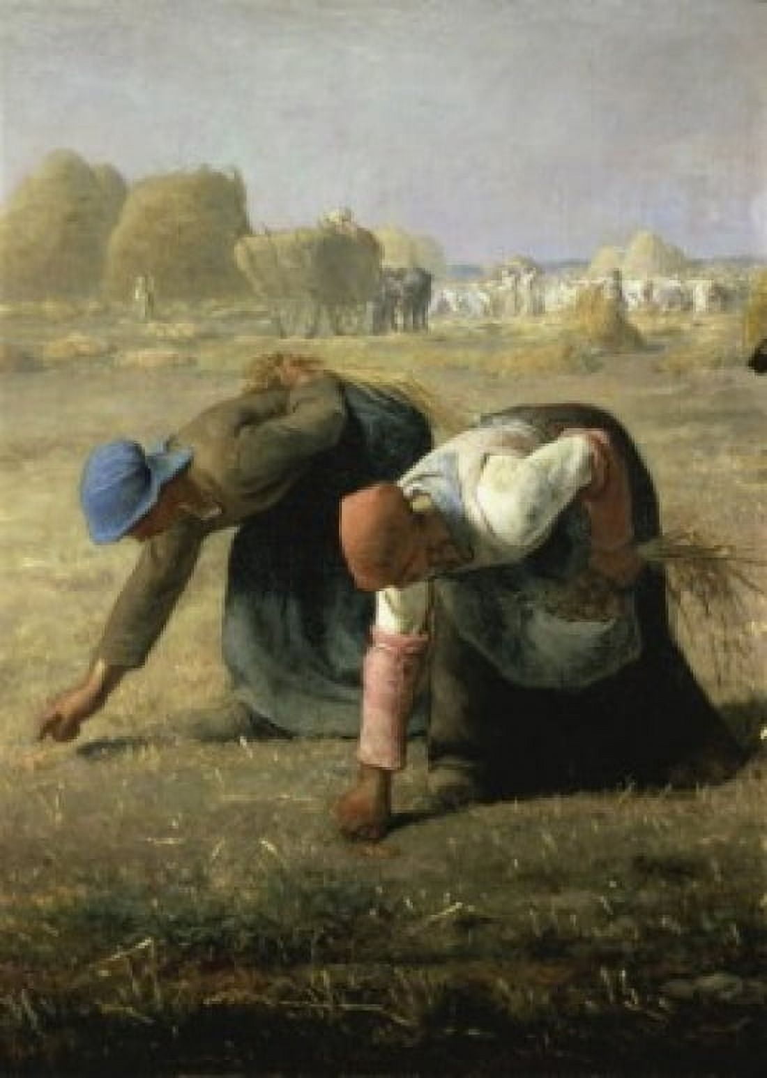 The Gleaners (Detail) (Les Glaneuses) 1857 Jean Francois Millet (1814-1875French) Musee dOrsay Paris Canvas Art - Jean Francois Millet (24 x 36)