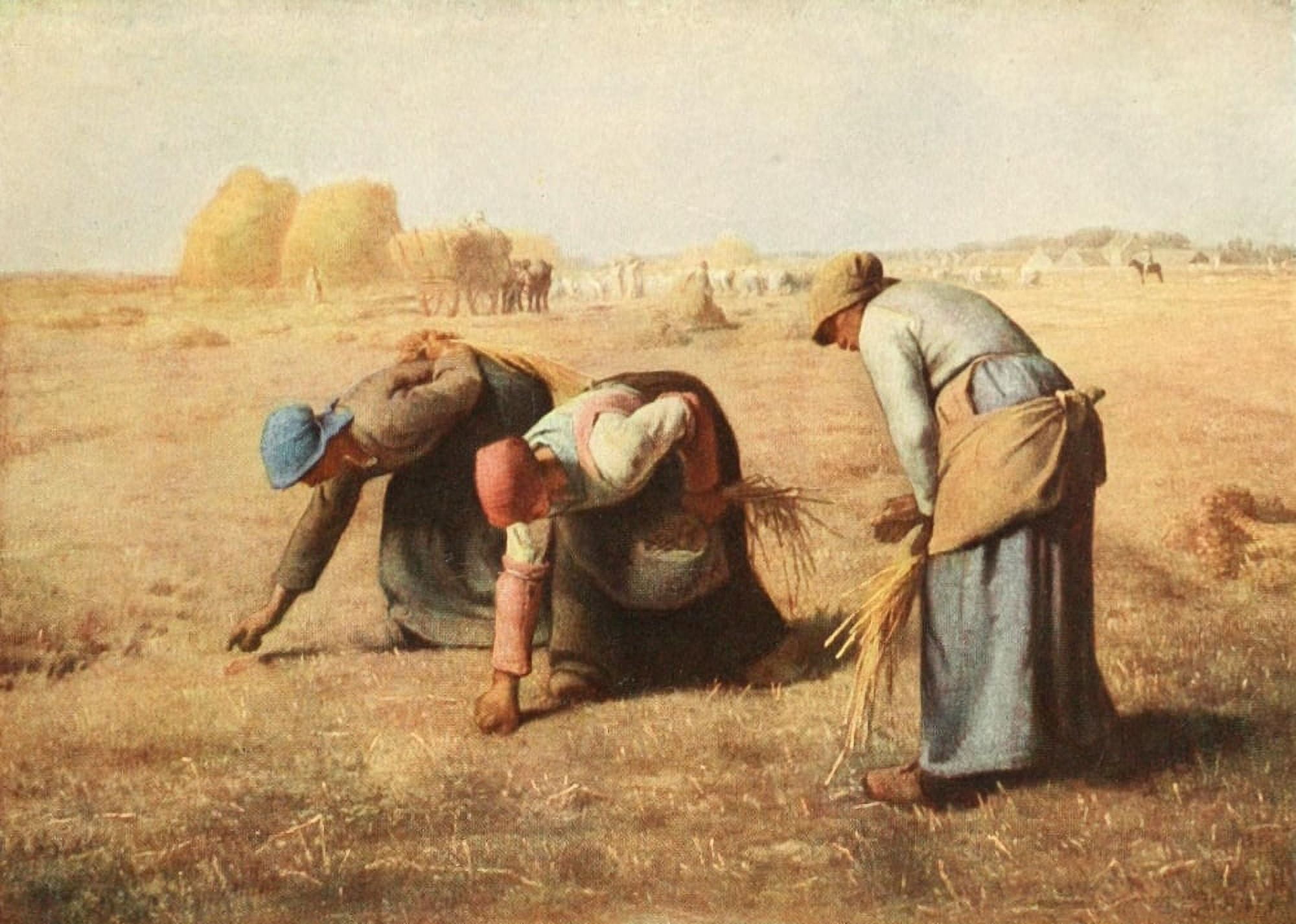 The Gleaners History of Art 1900 Canvas Art - Jean-FranÔø?ois Millet (18 x 24)