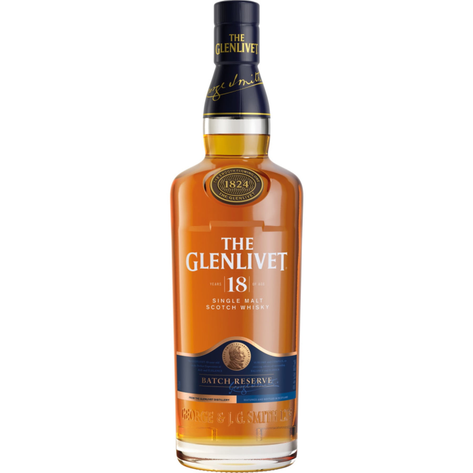 The Glenlivet Batch Reserve Single Malt ScotchAged 18 Years, 750