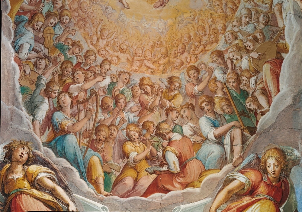 The Glorification Of The Most Holy Trinity Canvas Art - (24 x 18)