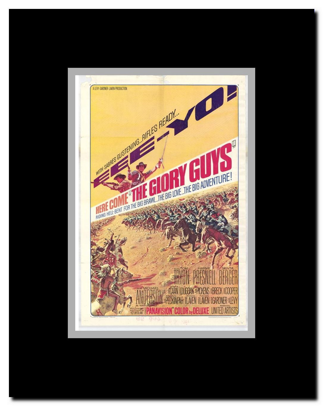 The Glory Guys Framed Movie Poster