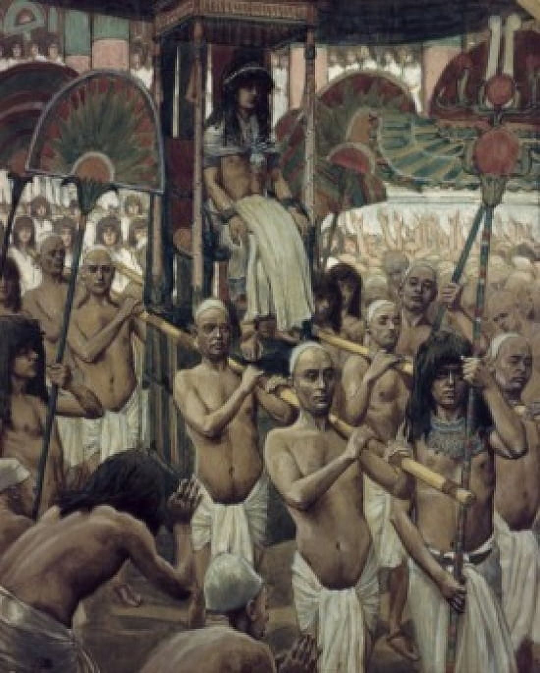 The Glory of Joseph Watercolor on paper James J Tissot (1836-1902French) Jewish Museum New York Canvas Art - James Tissot (18 x 24)