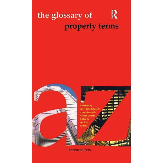 The Glossary of Property Terms, (Hardcover)