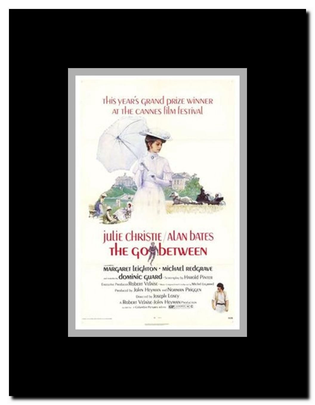 The Go-Between Framed Movie Poster