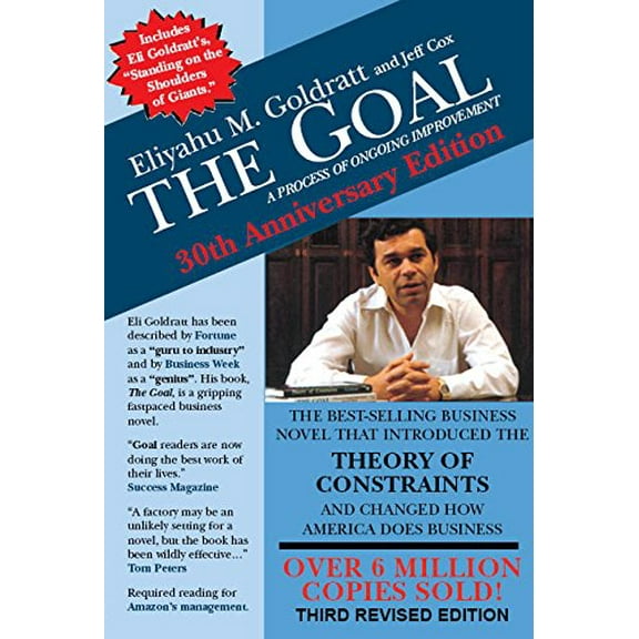 Pre-Owned The Goal: 40th Anniversary Edition: A Process of Ongoing Improvement (Paperback) 0884271951 9780884271956