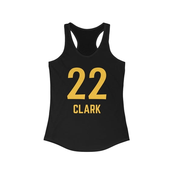 The Goat Caitlin Clark 22 Basketball lover Women's Ideal Racerback Tank
