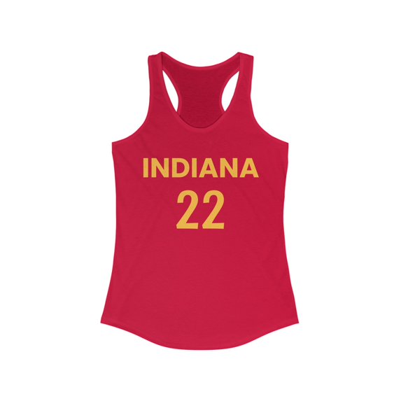 The Goat Caitlin Clark 22 Basketball lover Women's Ideal Racerback Tank