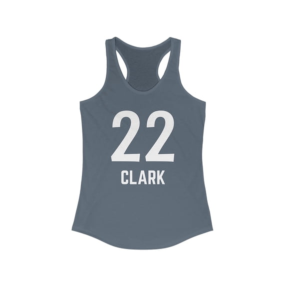 The Goat Caitlin Clark 22 Basketball lover Women's Ideal Racerback Tank