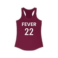 thumbnail image 1 of The Goat Caitlin Clark 22 Basketball lover Women's Ideal Racerback Tank, 1 of 2