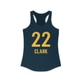thumbnail image 1 of The Goat Caitlin Clark 22 Basketball lover Women's Ideal Racerback Tank, 1 of 2