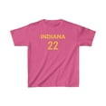 thumbnail image 1 of The Goat Caitlin Clark 22 for Women's Basketball Fan Gift Kids Cotton Tee, 1 of 2