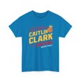 thumbnail image 1 of The Goat Caitlin Clark Fever 22 for Basketball fan Unisex Cotton Tee, 1 of 9