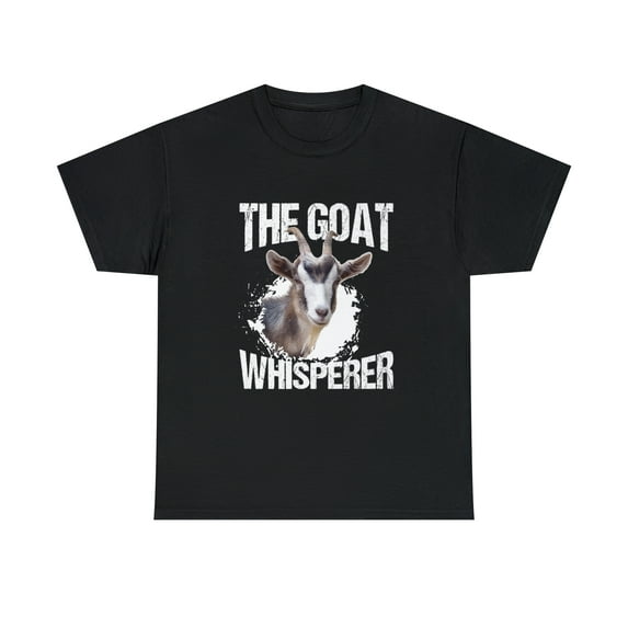 The Goat Whisperer Funny Goat Lover Farmer Gift T-Shirt