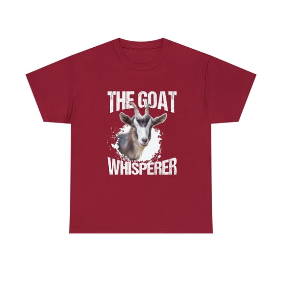 The Goat Whisperer Funny Goat Lover Farmer Gift T-Shirt