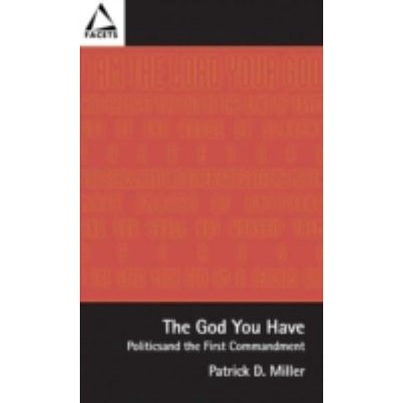 Pre-Owned The God You Have: Politics and the First Commandment (Paperback) 0800636627 9780800636623