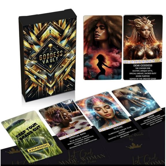 The Goddess Vault Oracle Deck