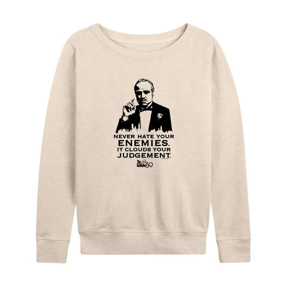 The Godfather - 50th Anniversary Edition - Women's Lightweight French Terry Long Sleeve Shirt