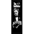 thumbnail image 1 of The Godfather (Cat B&W) Laminated Poster (12 x 36), 1 of 1