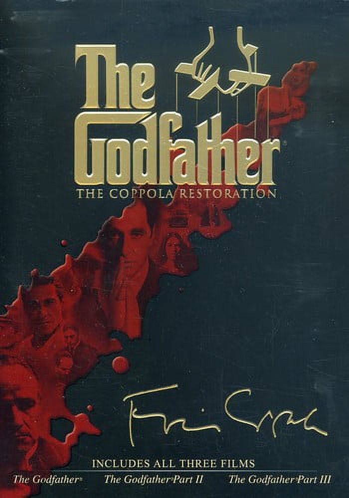 The Godfather Collection [The Coppola Restoration] [WS] [2008 Giftset] [5 Discs] [Slim Packs] [Slipcase] [Sensormatic] (DVD) - image 1 of 2
