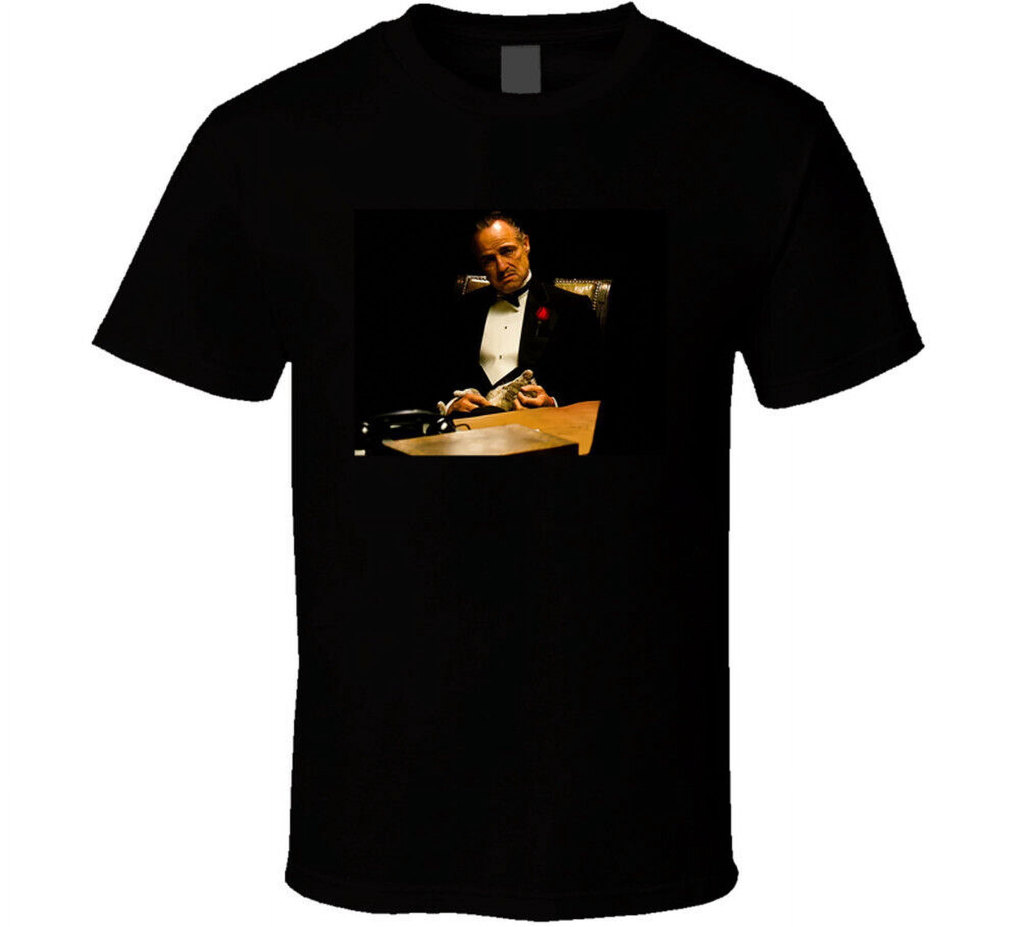 The Godfather Don Vito Corleone Justice Official T-Shirt - Unisex Cotton Tee - View #3