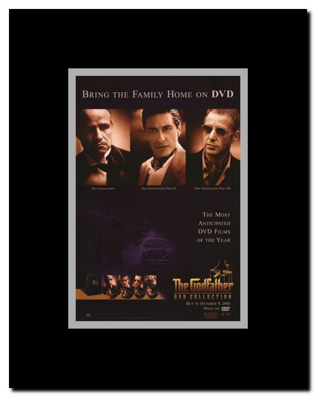 The Godfather Framed Movie Poster