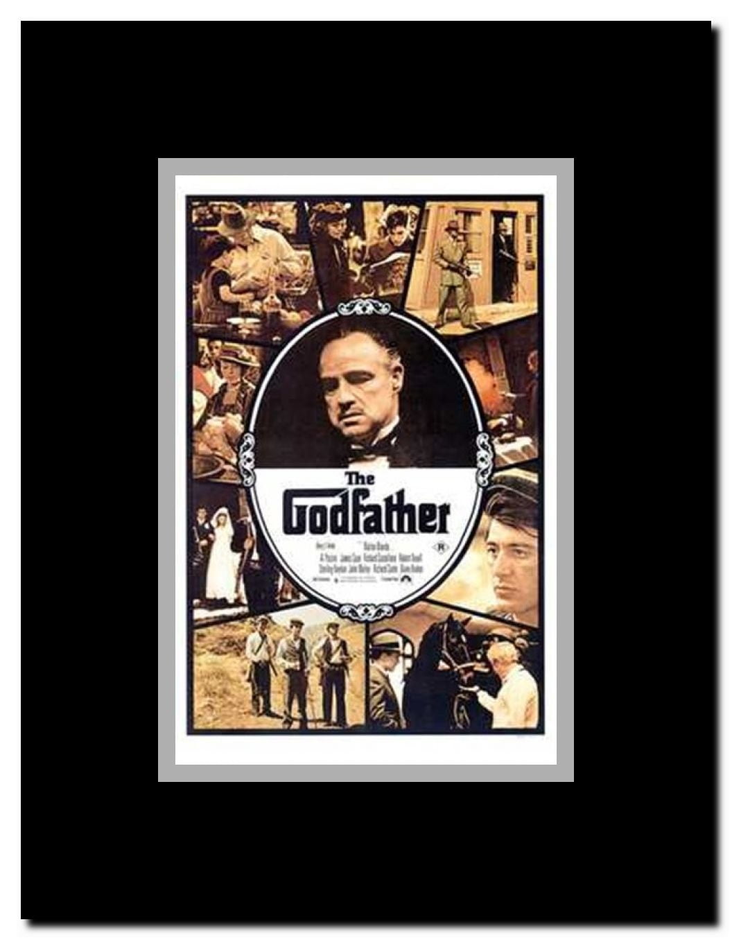 The Godfather Framed Movie Poster