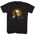 thumbnail image 1 of The Godfather Glowing And Showing Black Adult T-Shirt 6Xl, 1 of 2