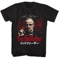 thumbnail image 1 of The Godfather Loyalty Honor Family Black Adult T-Shirt 4Xl, 1 of 2
