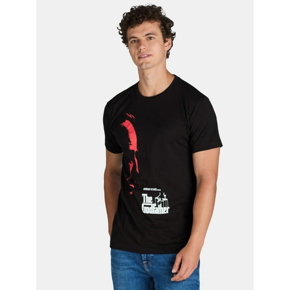 The Godfather Men's & Big Men's Cotton Graphic Print Tee Shirt, Sizes S-3XL