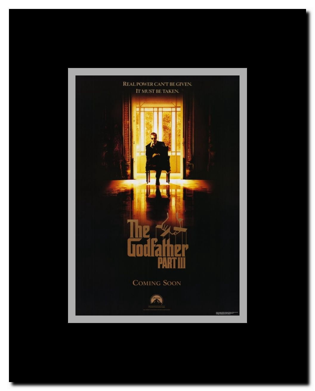 The Godfather Part 3 Framed Movie Poster