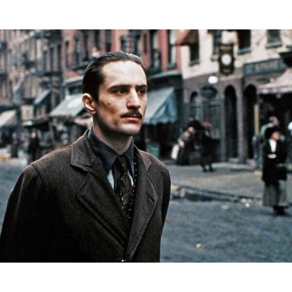 The Godfather Part II Robert De Niro Corleone in Hell's Kitchen NY 8x10 photo
