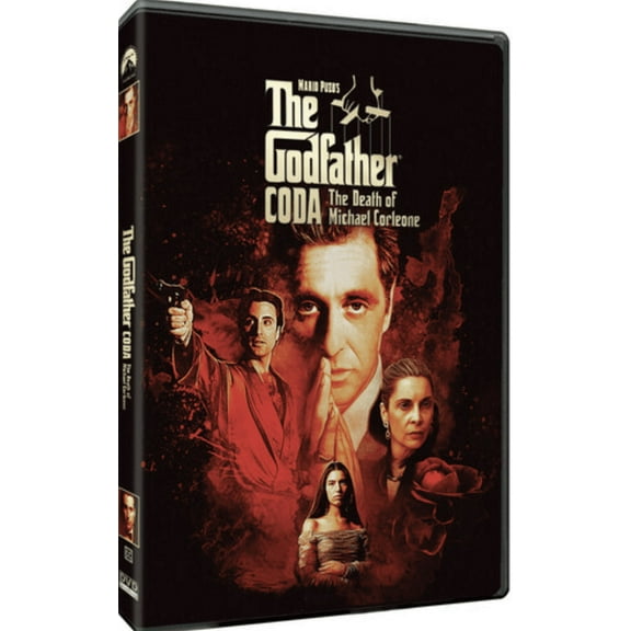 The Godfather Trilogy (The Godfather, The Godfather II, Mario Puzo's The Godfather Coda: The Death of Michael Corleone) (DVD) (Walmart Exclusive)
