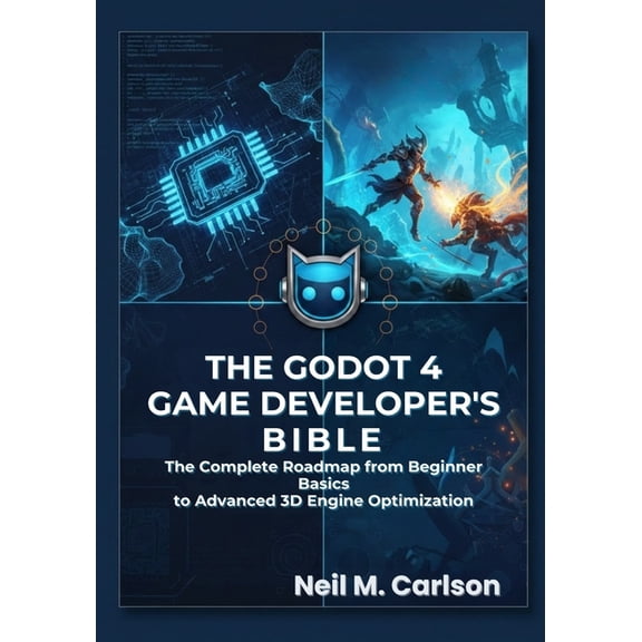 The Godot 4 Game Developer's Bible: The Complete Roadmap from Beginner Basics to Advanced 3D Engine Optimization, (Paperback)