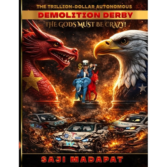 The Gods Must Be Crazy The Gods Must Be Crazy! DRAGON vs. EAGLE: The Trillion-Dollar Autonomous Demolition Derby, Book 2, (Paperback)