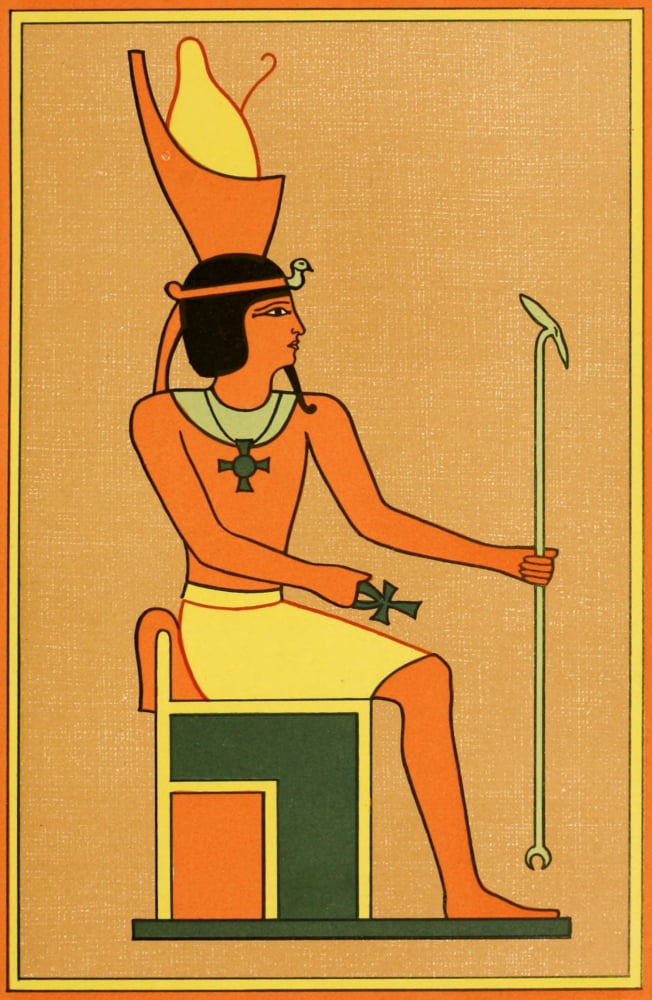 The Gods of the Egyptians 1904 Nefer-Hetep Canvas Art - Unknown (18 x 24)