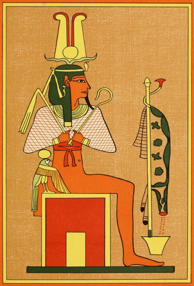 The Gods of the Egyptians 1904 Ptah-Seker-Ausar Canvas Art - Unknown (24 x 36)