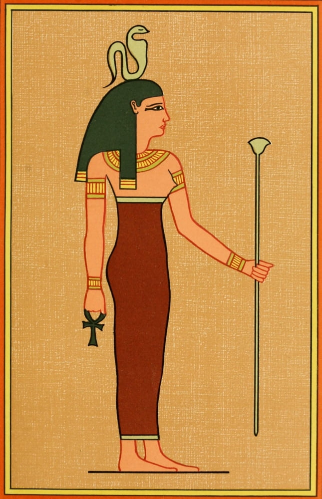 The Gods of the Egyptians 1904 The goddess Apit Canvas Art - Unknown (18 x 24)