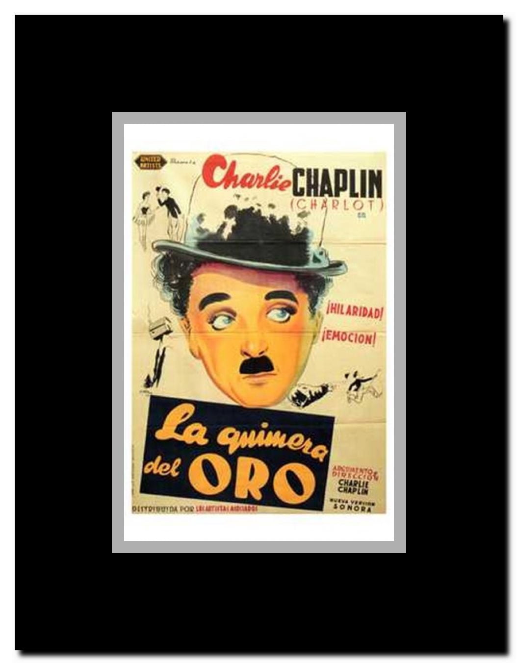 The Gold Rush Framed Movie Poster