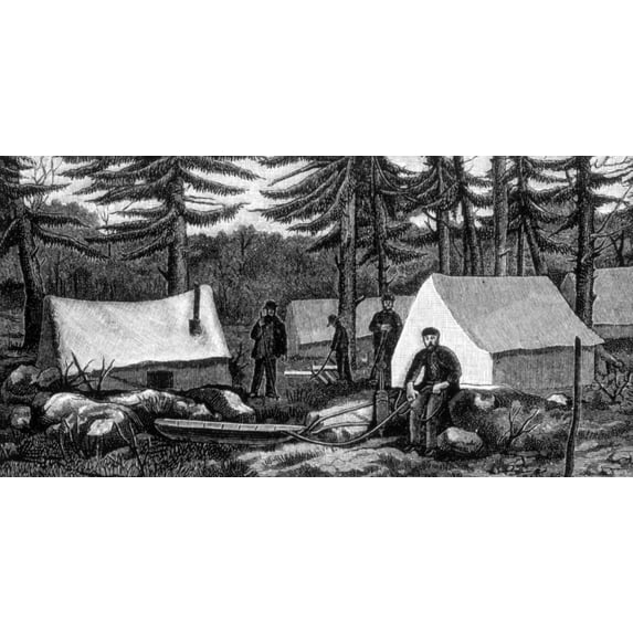 The Gold Rush History (24 x 18)