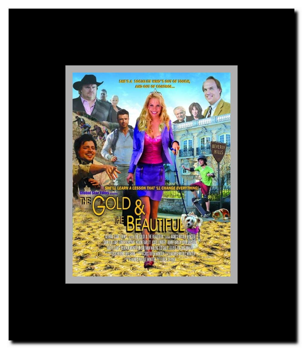 The Gold & the Beautiful Framed Movie Poster