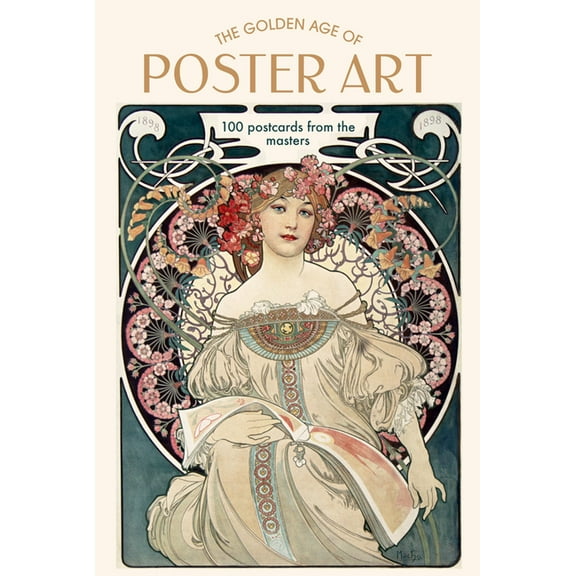 The Golden Age of Poster Art: 100 Postcards from the Masters, (Hardcover)