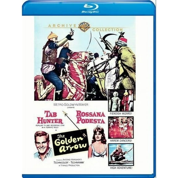 The Golden Arrow (Blu-ray), Warner Archives, Action & Adventure