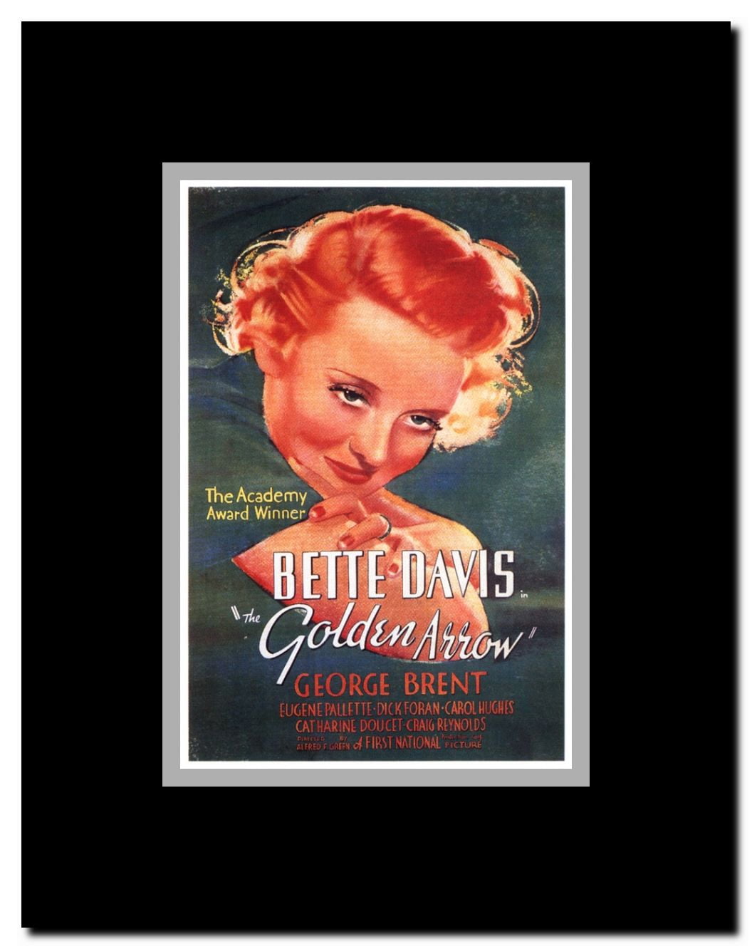 The Golden Arrow Framed Movie Poster