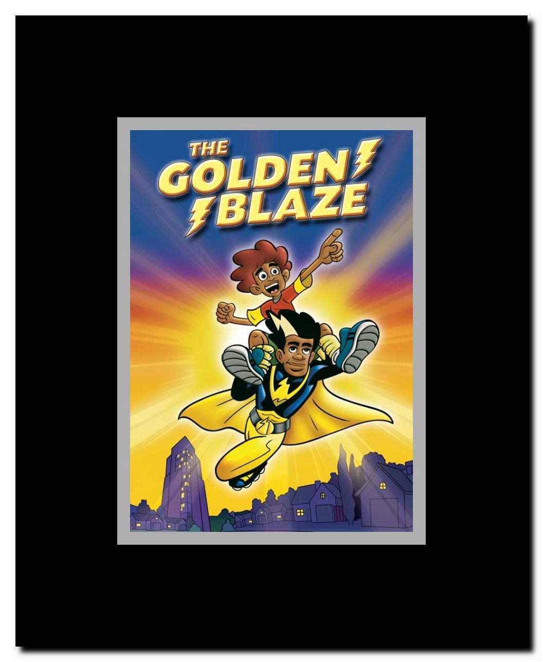 The Golden Blaze Framed Movie Poster