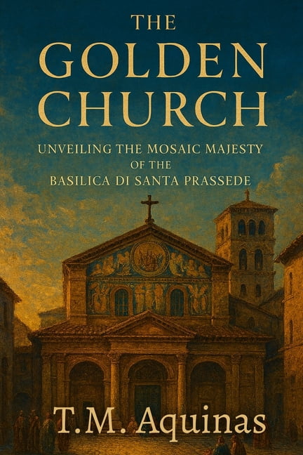 The Golden Church: Unveiling the Mosaic Majesty of the Basilica di Santa Prassede, (Paperback)