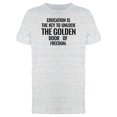 thumbnail image 1 of The Golden Door Of Freedom Tee Men's -Image by Shutterstock, 1 of 2