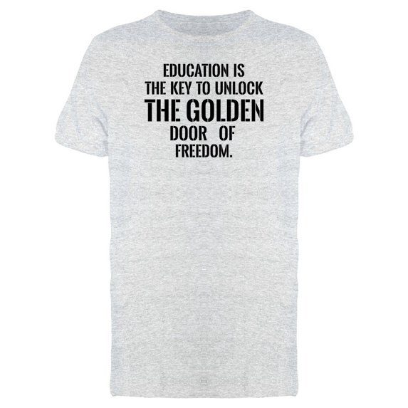 The Golden Door Of Freedom Tee Men's -Image by Shutterstock