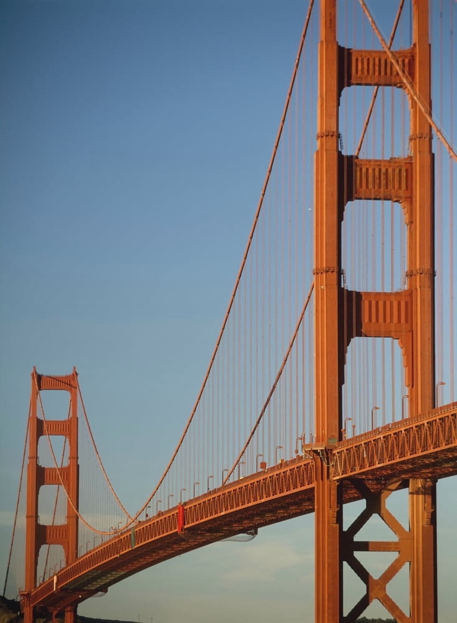 The Golden Gate Bridge At Dawn Canvas Art - Ian Cumming Design Pics (26 x 36)