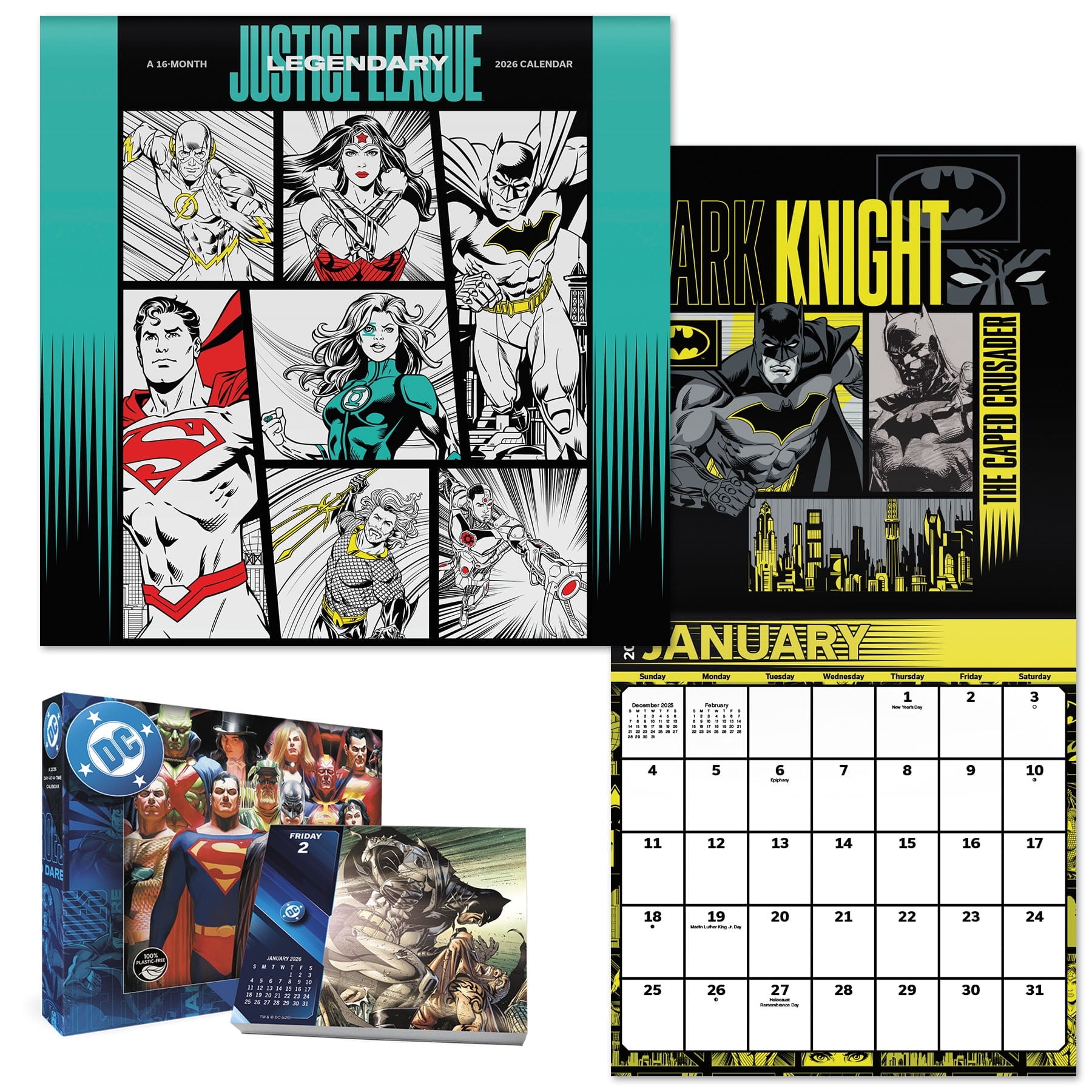 DC COMICS JUSTICE LEAGUE-BOXCAL BUNDLE